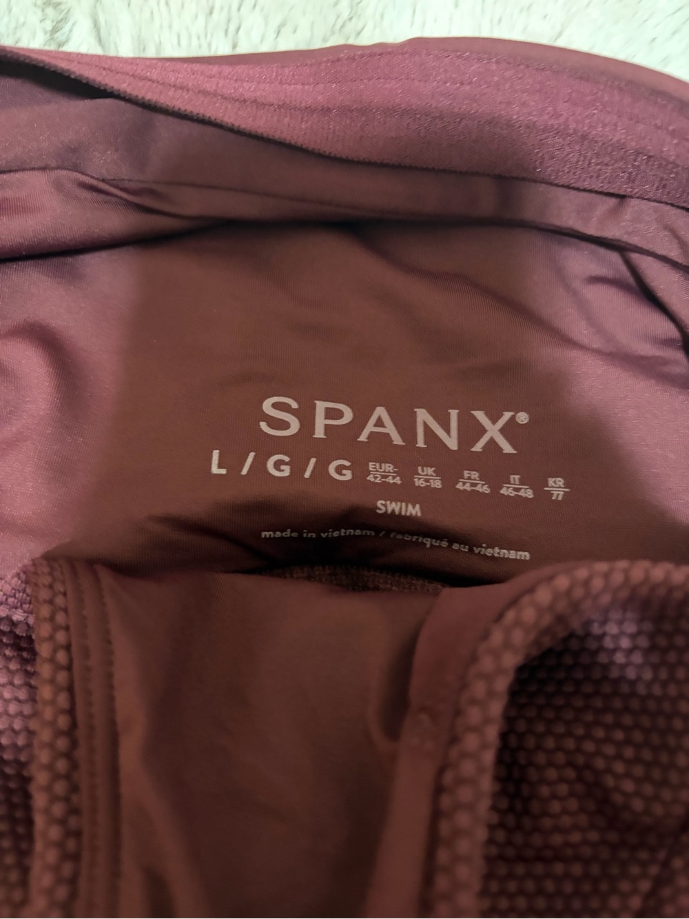 Spanx pique full bust halter tankini - Picture 6 of 6